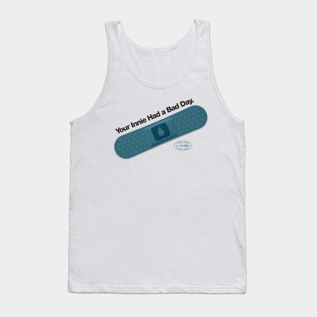 Your Innie Had a Bad Day. Tank Top by SpruceTavern